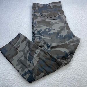 Wrangler Camouflage Cargo Pants Mens Fits 40x27 Regular Taper‎ Utility Camo Tech